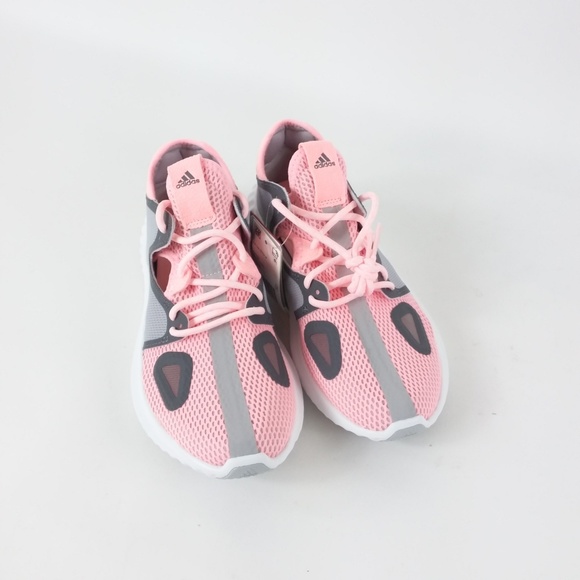 Adidas Run Lux Clima Size 7 Peach Gray - Picture 5 of 5